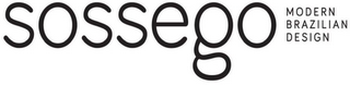 SOSSEGO MODERN BRAZILIAN DESIGN logo