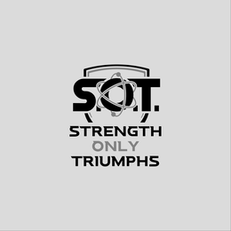 S.O.T. STRENGTH ONLY TRIUMPHS logo