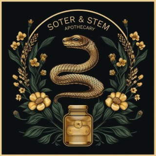 SOTER & STEM APOTHECARY logo