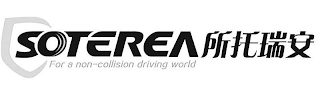 SOTEREA FOR A NON-COLLISION DRIVING WORLD logo
