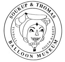 SOUKUP & THOMAS BALLOON MUSEUM TYNDALL, SOUTH DAKOTA logo