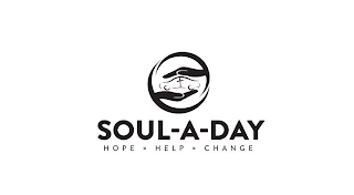 SOUL-A-DAY HOPE HELP CHANGE logo