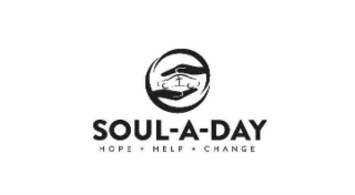 SOUL-A-DAY HOPE HELP CHANGE logo