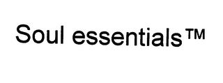 SOUL ESSENTIALS logo