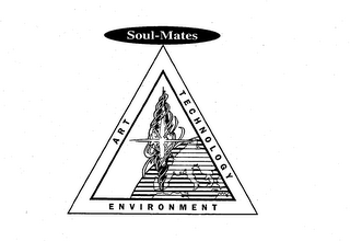 SOUL-MATES ART TECHNOLOGY ENVIRONMENT logo