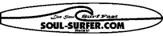 SOUL-SURFER.COM WAIKIKI LIVE SLOW SURF FAST logo