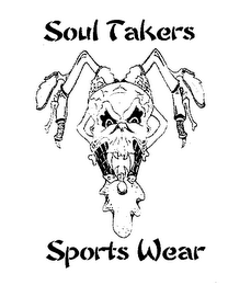 SOUL TAKERS SPORTS WEAR logo