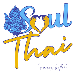 SOUL THAI "MINE'S BETTER" logo