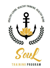 SOUL TRAINING PROGRAM HEALTHY LIVING. HEALTHY THINKING. HEALTHY BEING logo