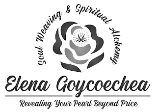 SOUL WEAVING & SPIRITUAL ALCHEMY ELENA GOYCOECHEA REVEALING YOUR PEARL BEYOND PRICE logo