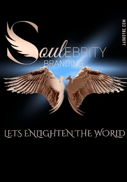 SOULEBRITY BRANDING LET'S ENLIGHTEN THE WORLD JAIMSYNE.COM logo