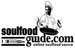 SOULFOOD GUIDE.COM ONLINE SOULFOOD SOURCE logo