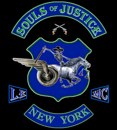 SOULS OF JUSTICE L.E.M.C. NEW YORK logo