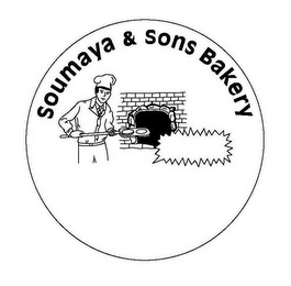 SOUMAYA & SONS BAKERY BAKED IN BRICK OVEN NO FATS · NO SUGAR NO CHEMICAL PRESERVATIVES USED 264 FULLERTON AVE. WHITEHALL, PA 18052 610-432-0405 logo