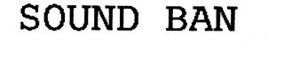 SOUND BAN logo