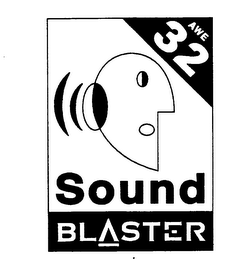 SOUND BLASTER AWE 32 logo