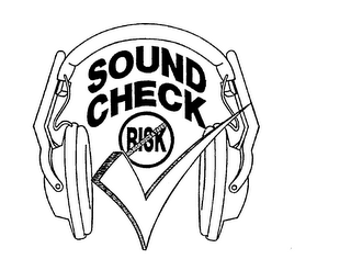 SOUND CHECK RISK NO-RISK DISCS & TAPES logo