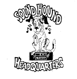 SOUND HOUND HEADQUARTERS logo