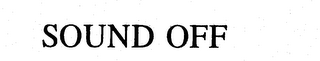 SOUND OFF logo