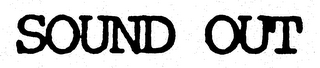 SOUND OUT logo