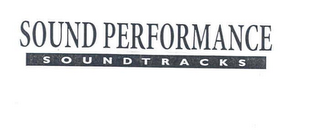 SOUND PERFORMANCE SOUNDTRACKS logo