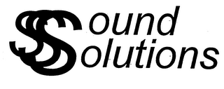 SOUND SOLUTIONS logo
