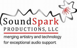 SOUND SPARK PRODUCTIONS, LLC MERGING ARTISTRY AND TECHNOLOGY FOR EXCEPTIONAL AUDIO SUPPORT logo