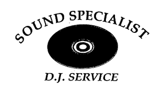 SOUND SPECIALIST D.J. SERVICE logo