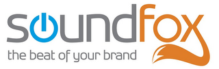 SOUNDFOX THE BEAT OF YOUR BRAND logo