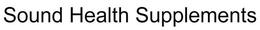 SOUND HEALTH SUPPLEMENTS logo