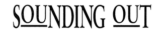 SOUNDING OUT logo