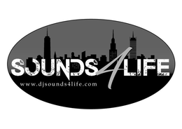 SOUNDS 4 LIFE WWW.DJSOUNDS4LIFE.COM logo