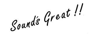 SOUND'S GREAT !! logo