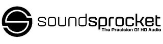 SOUNDSPROCKET THE PRECISION OF HD AUDIO logo