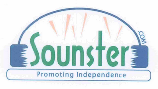 SOUNSTER PROMOTING INDEPENDENCE .COM logo