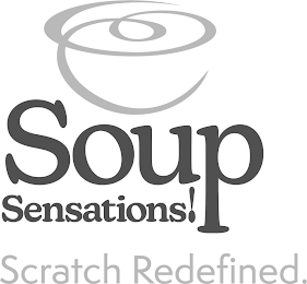 SOUP SENSATIONS SCRATCH REDEFINED. logo