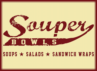 SOUPER BOWLS SOUPS SALADS SANDWICH WRAPS logo