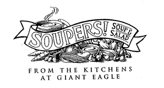 SOUPERS! SOUP & SALAD FROM THE KITCHENS AT GIANT EAGLE logo