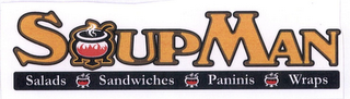 SOUPMAN SALADS SANDWICHES PANINIS WRAPS logo