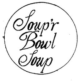 SOUP'R BOWL SOUP logo