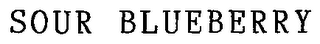 SOUR BLUEBERRY logo