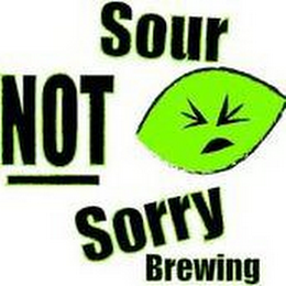 SOUR NOT SORRY BREWING logo