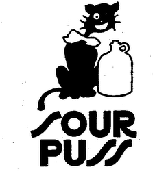 SOUR PUSS logo