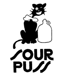 SOUR PUSS logo