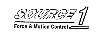 SOURCE 1 FORCE & MOTION CONTROL logo