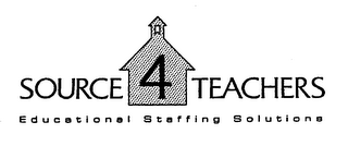 SOURCE 4 TEACHERS EDUCATIONAL STAFFING SOLUTIONS logo