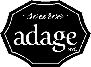 · SOURCE · ADAGE NYC logo