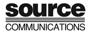 SOURCE COMMUNICATIONS logo