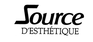 SOURCE D'ESTHETIQUE logo