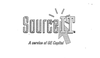 SOURCE IT A SERVICE OF GE CAPITAL logo